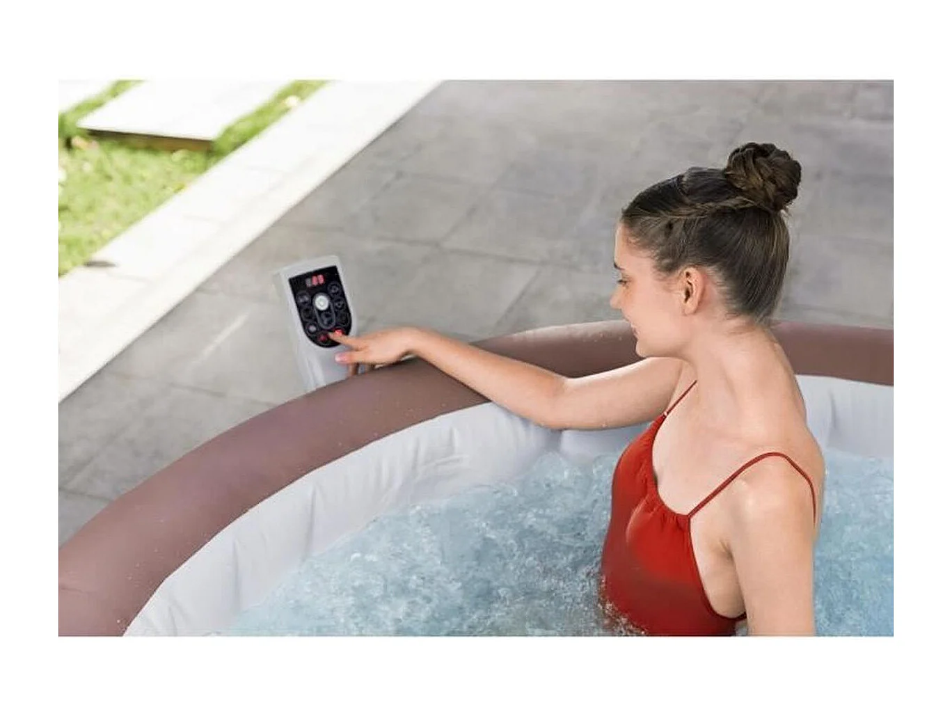 Spa gonflable Bestway Lay-Z-Spa HAWAII EnergySense Airjet 6 places