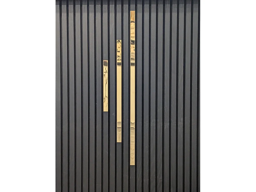 Profilé en U décoratif pour panneaux acoustiques - Lot de 4