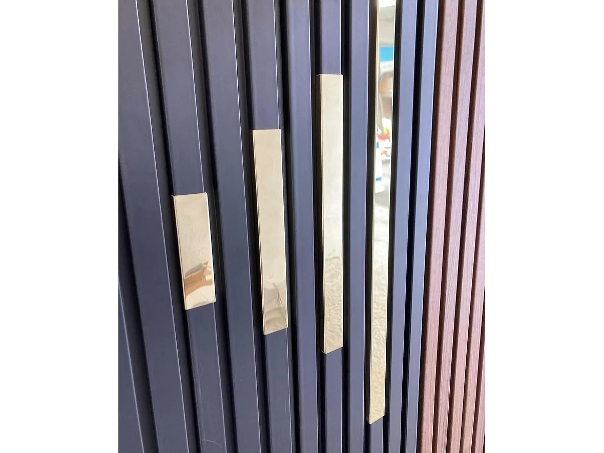 Profilé en U décoratif pour panneaux acoustiques - Lot de 4