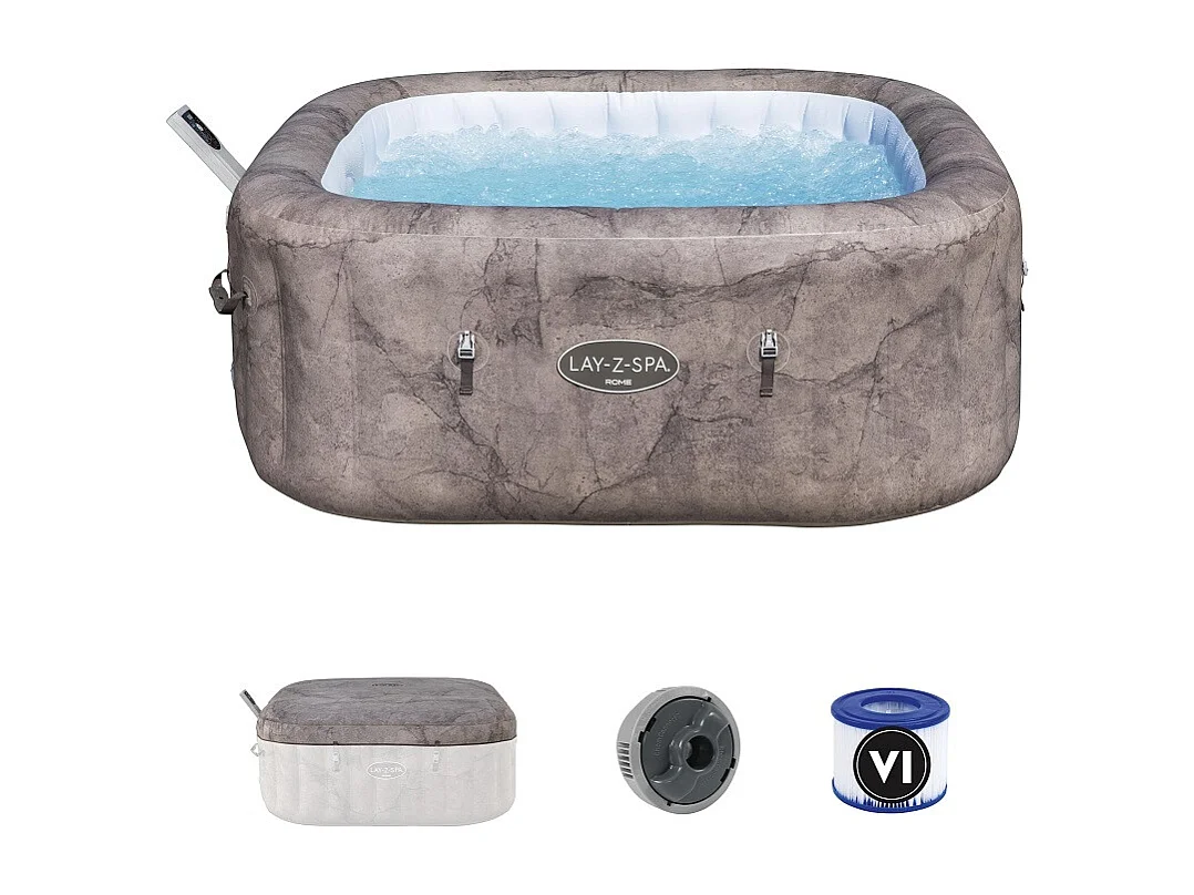 Spa gonflable Bestway Lay-Z-Spa ROME EnergySense Airjet 6 places