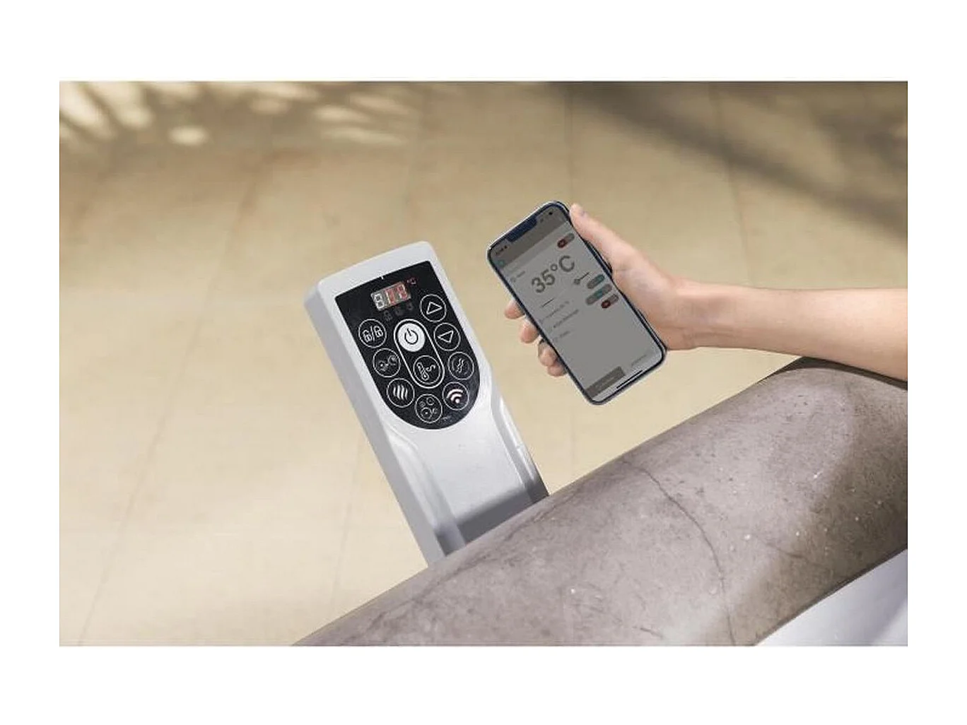 Spa gonflable Bestway Lay-Z-Spa ROME EnergySense Airjet 6 places