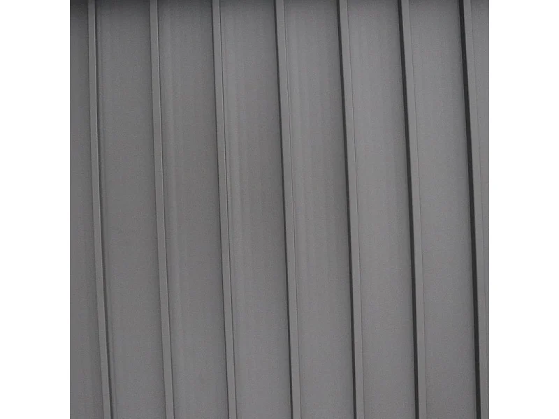 Pergola bioclimatique Evonis 6 x 3 m aluminium et acier graphite Hespéride