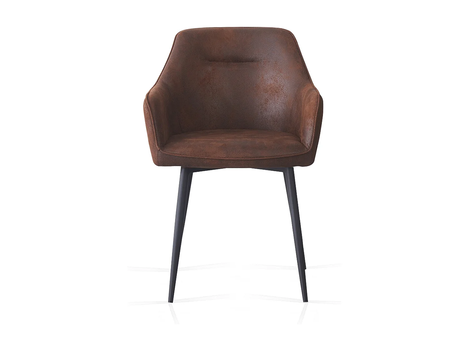 SONARA Dining Chair Faux Leather Modern Style for Dining Room Set of 2