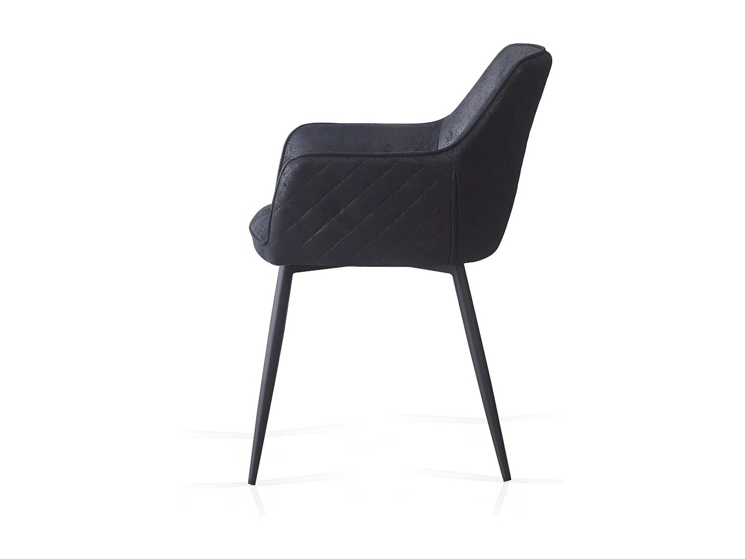 SONARA Dining Chair Faux Leather Modern Style for Dining Room Set of 2