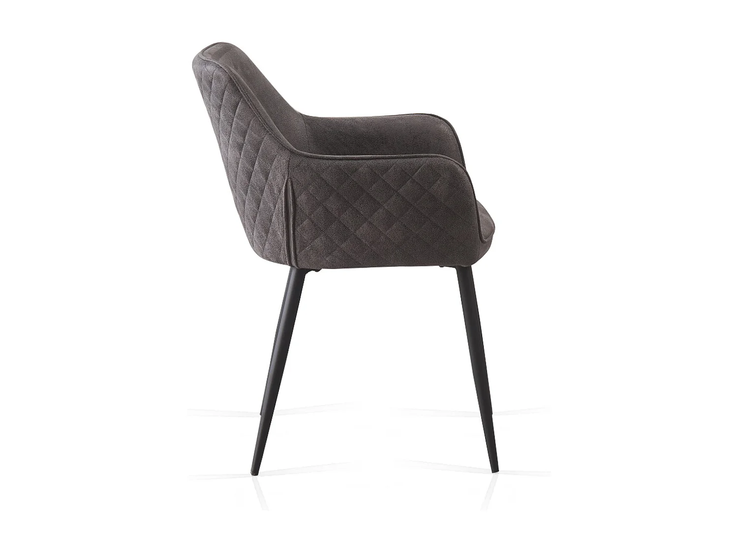 SONARA Dining Chair Faux Leather Modern Style for Dining Room Set of 2