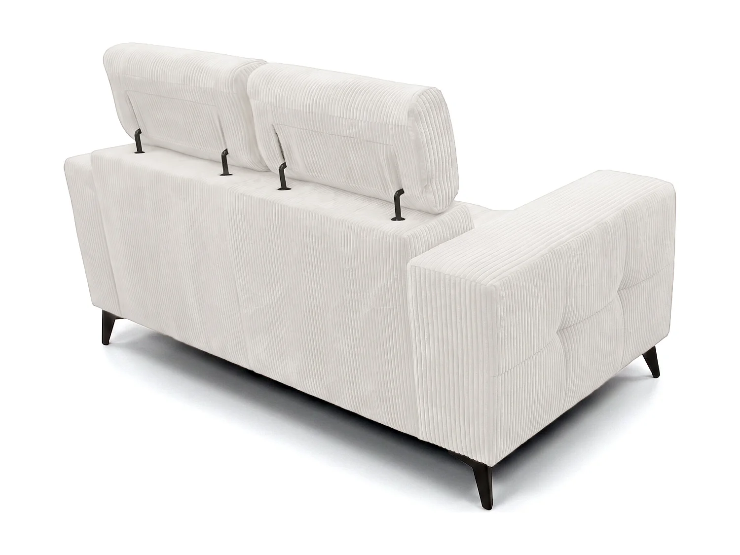 Elektrisches Relaxsofa Nicolette mit USB-Anschluss und Verstellbaren Kopfstützen – Modernes Premium Sofa