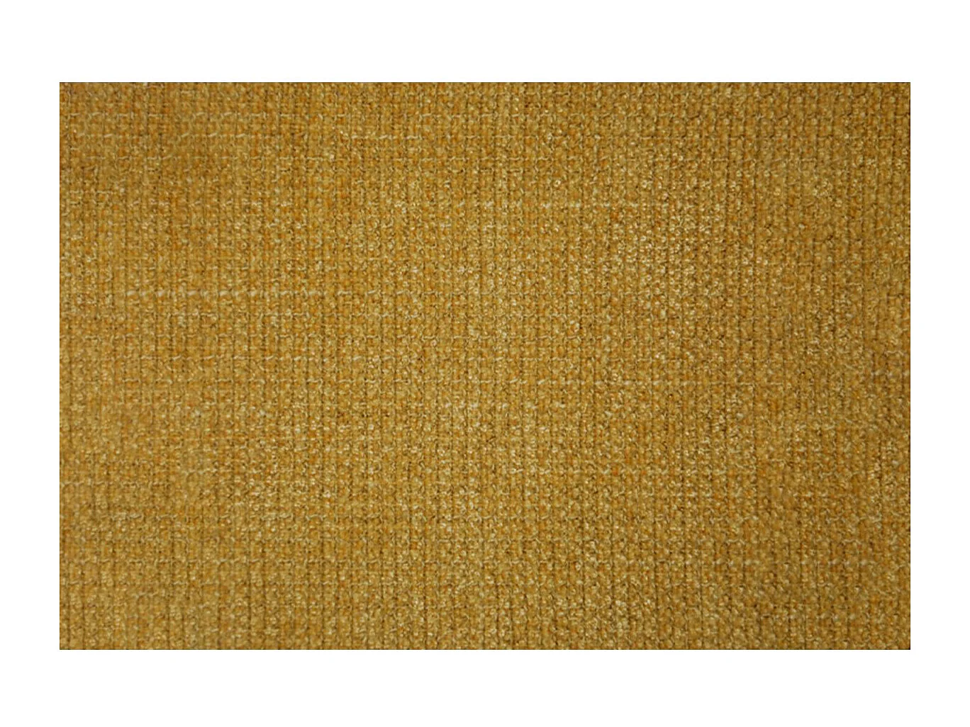 Lit coffre 160x200cm avec tête de lit tapissier Tissu Jaune - Hauteur totale : 39cm