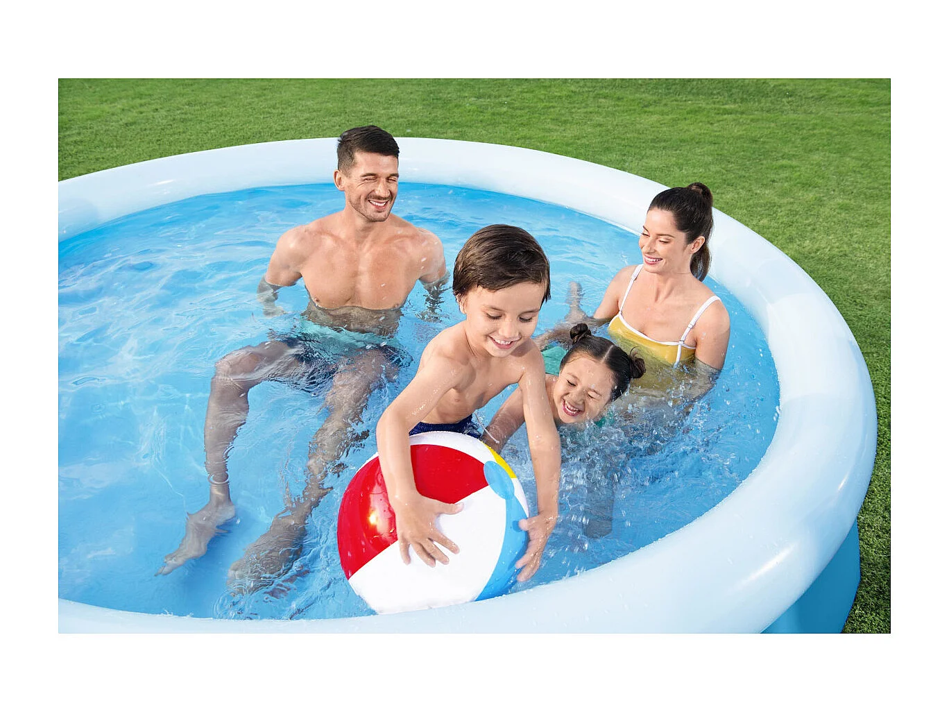 Bestway Kit piscine gonflable ronde 3,05 m x 66 cm - 57458