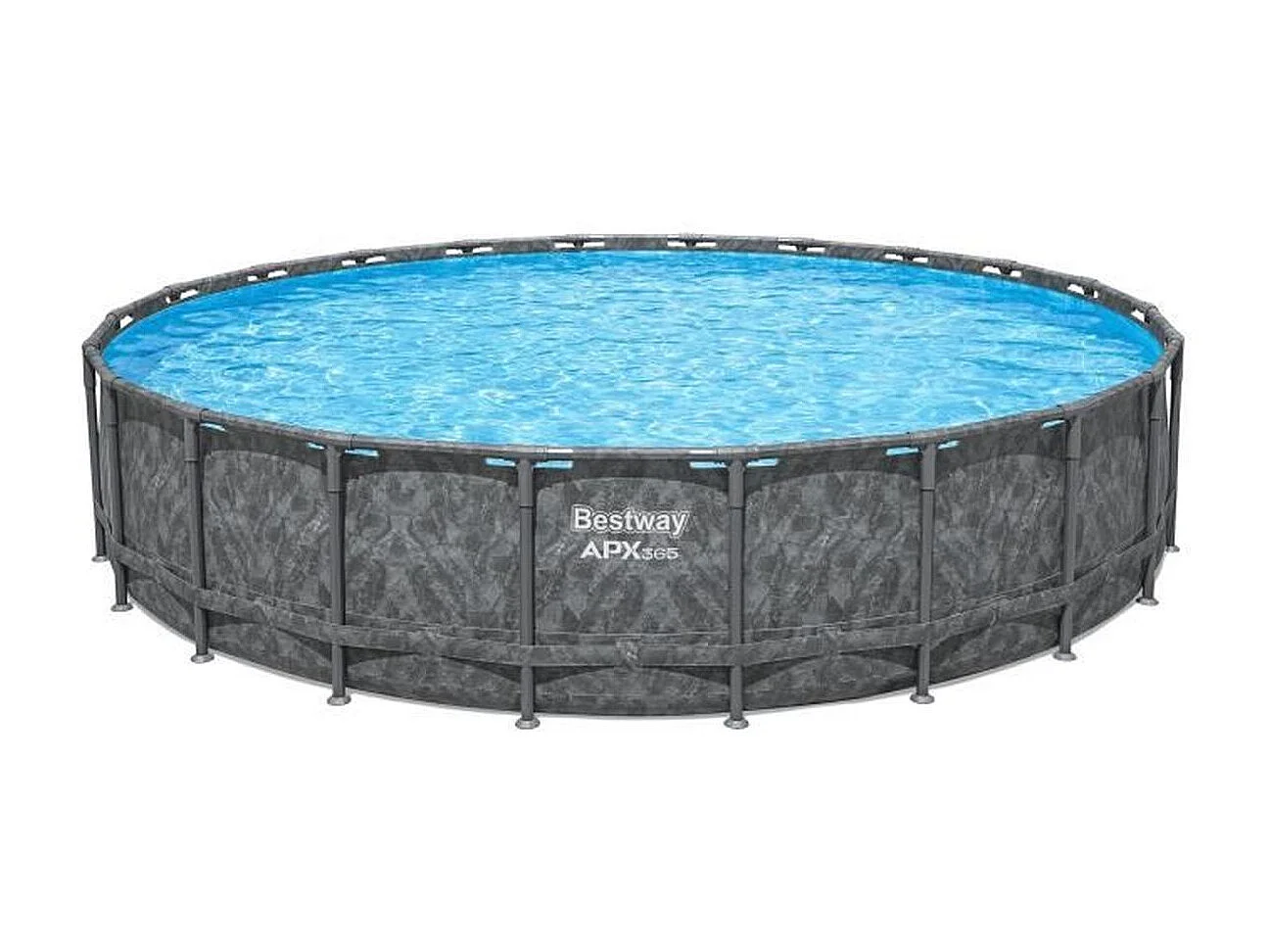 Bestway APX 365 Ronde Tubulaire Zwembad 6,71 x 1,32m met Filtratiesysteem en Accessoires