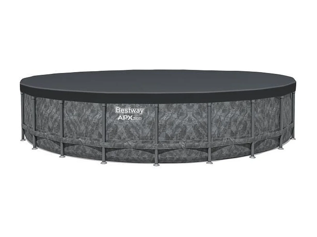 Bestway APX 365 Ronde Tubulaire Zwembad 6,71 x 1,32m met Filtratiesysteem en Accessoires