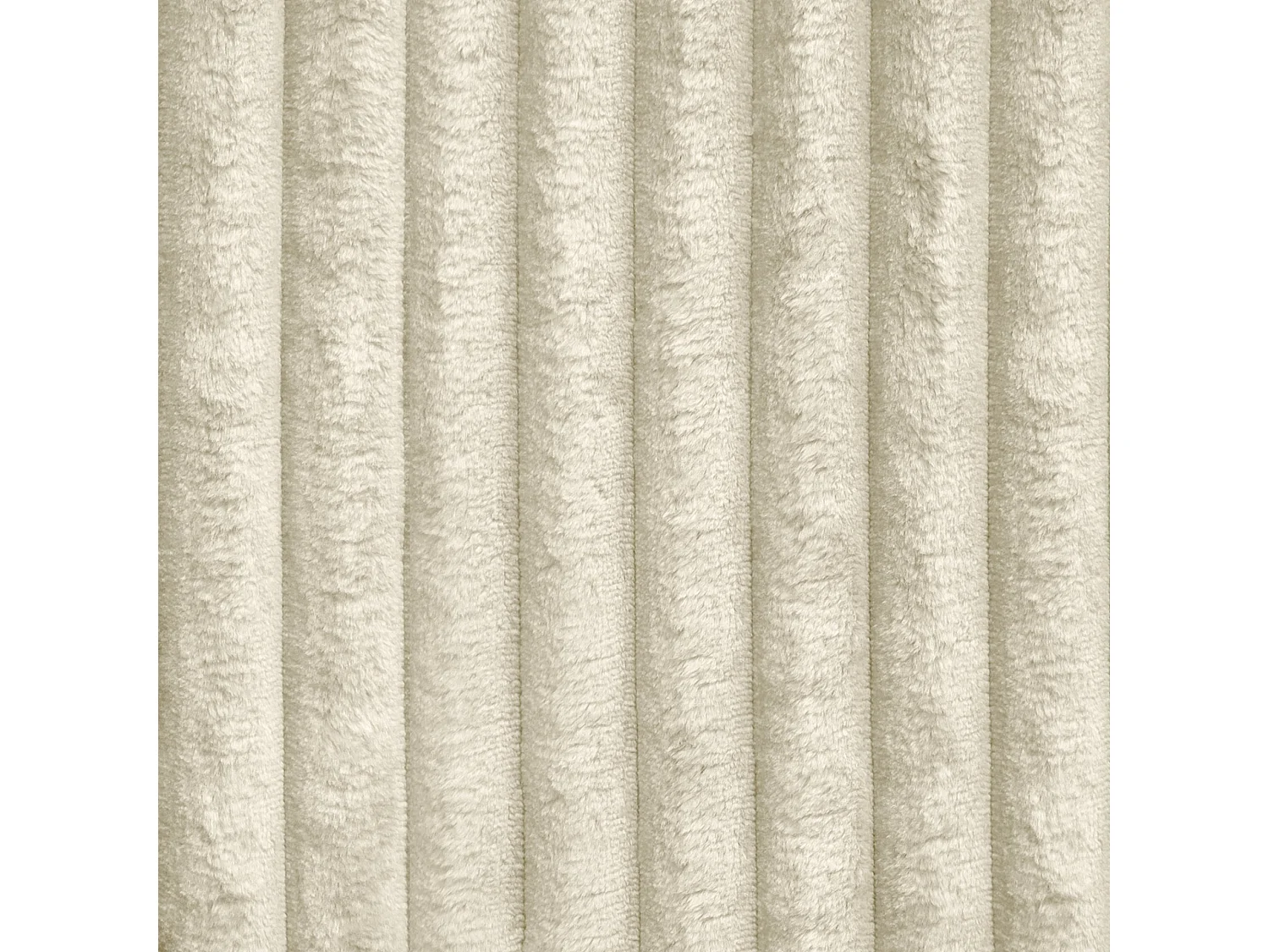 Hoekbank met slaapfunctie, koordstof Tilia, Ecru, Rechts, JAPANDI