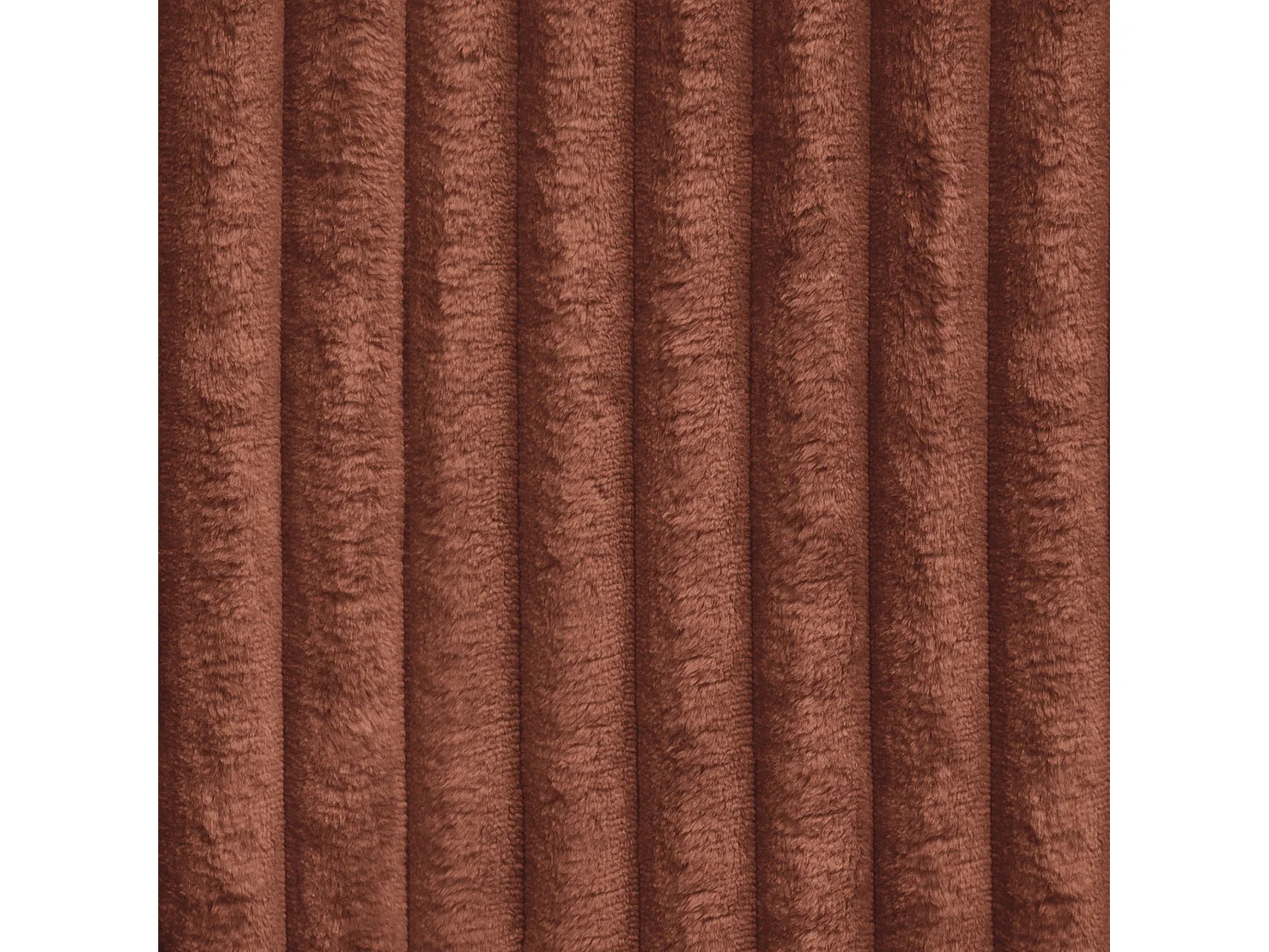 Canapé d’angle avec fonction couchage, tissu en velours côtelé Tilia, Cuivre, Gauche, JAPANDI