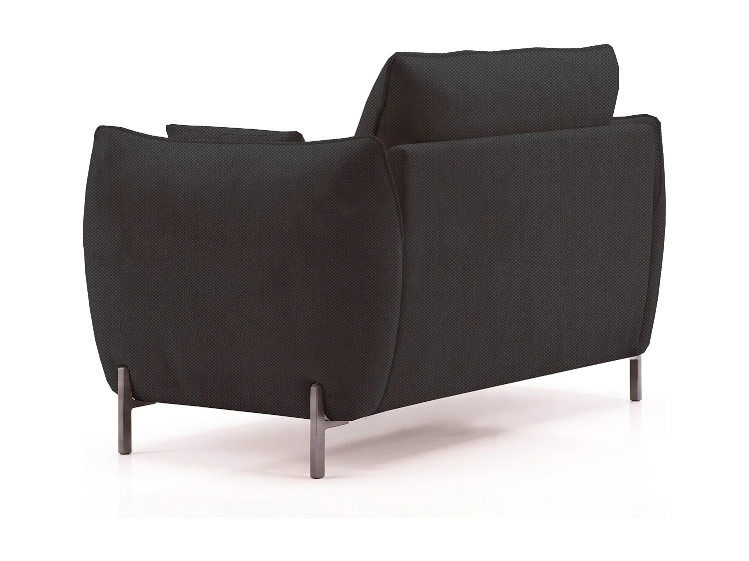 Fauteuil de jardin pour terrasse et jardin, tissu Sunlight, graphite, SUNMEE