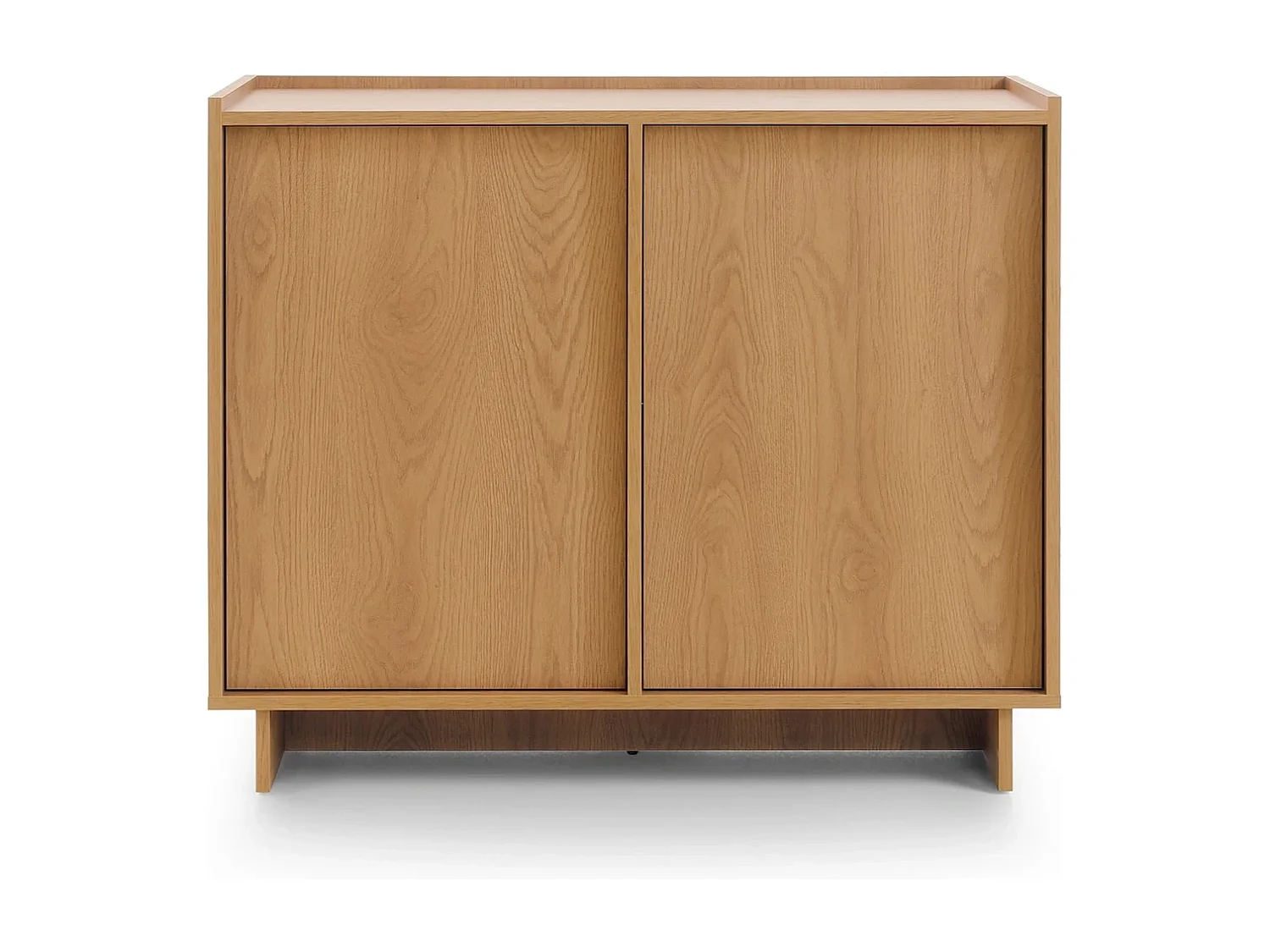 Sideboard / Kommode SUNA 98 cm - Karamell Eiche und Push-to-Open-System