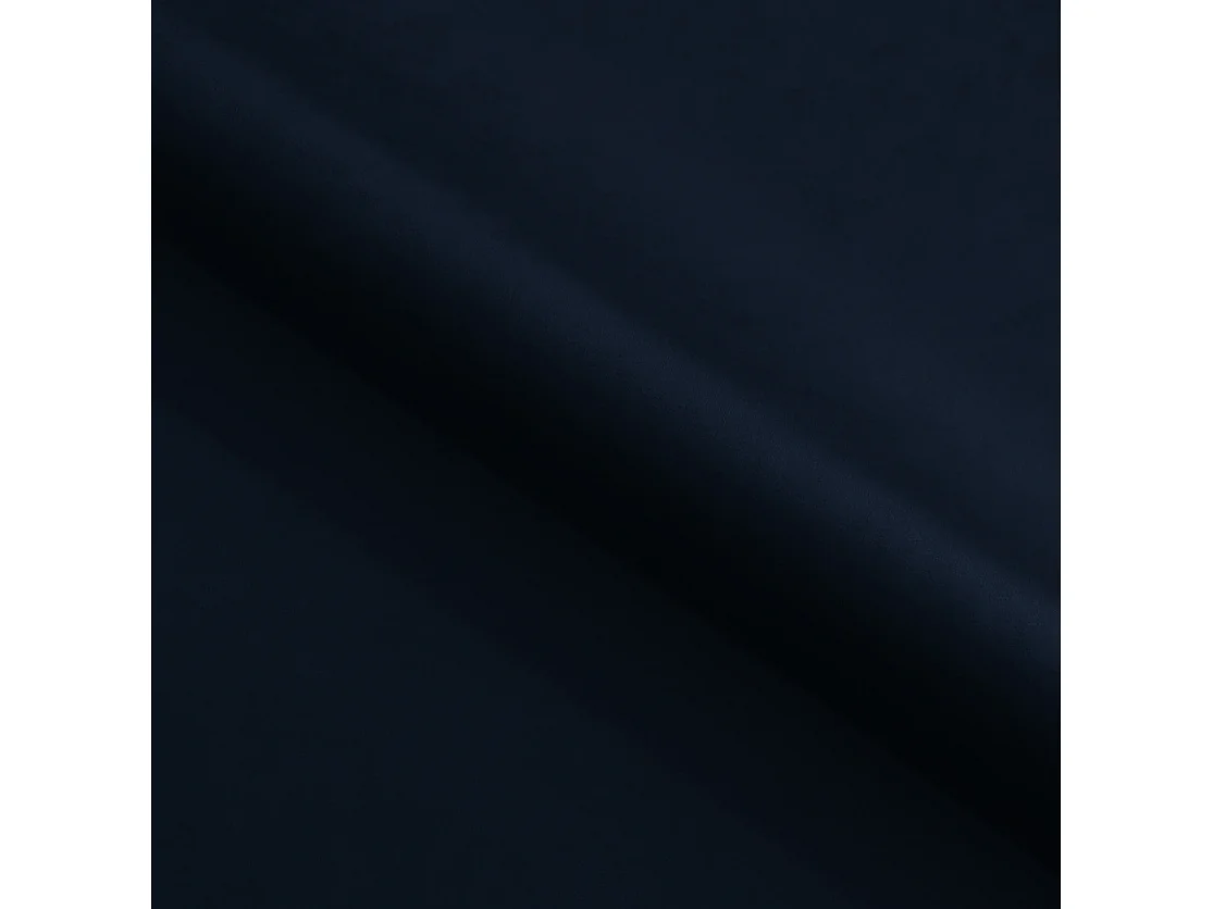 Lit Enfant et Ado Junior avec Panneaux Muraux Rembourrés - 80x200 cm - Velours Bleu Foncé - Coffre