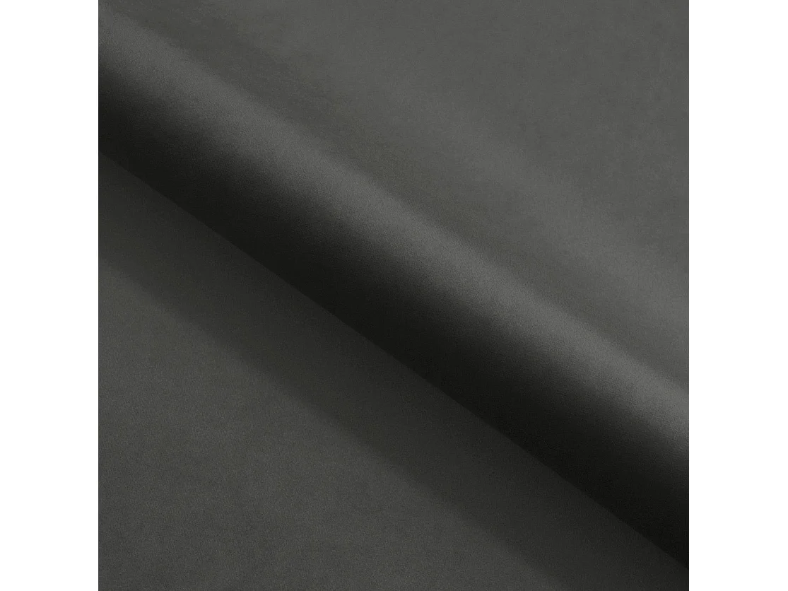 Lit Enfant et Ado Junior avec Panneaux Muraux Rembourrés - 80x200 cm - Velours Gris Foncé - Coffre