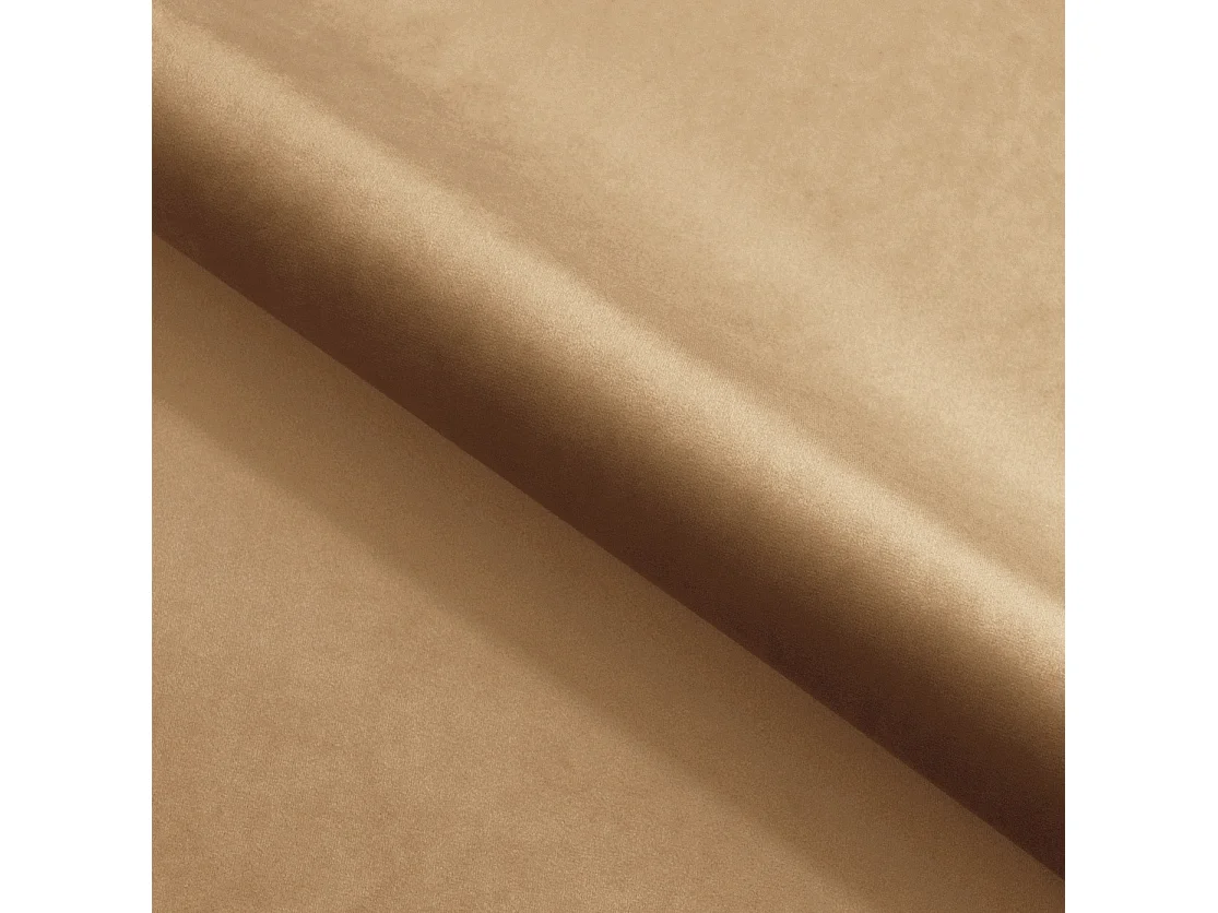 Lit Enfant et Ado Junior avec Panneaux Muraux Rembourrés - 100x200 cm - Velours Beige - Coffre