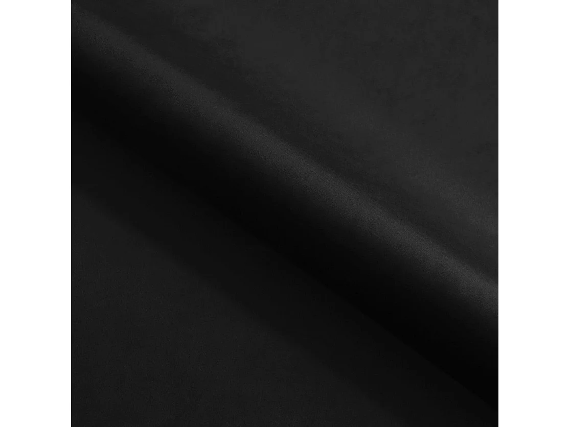 Lit Enfant et Ado Junior avec Panneaux Muraux Rembourrés - 120x200 cm - Velours Noir - Coffre