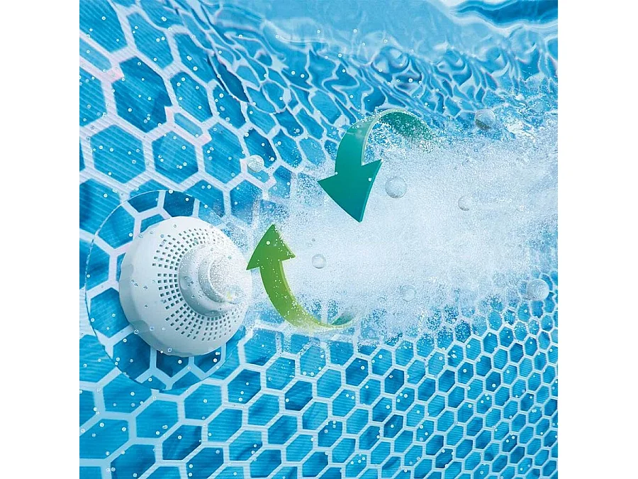 Piscine tubulaire ronde Intex Ultra XTR Frame 7,32 x 1,32 m