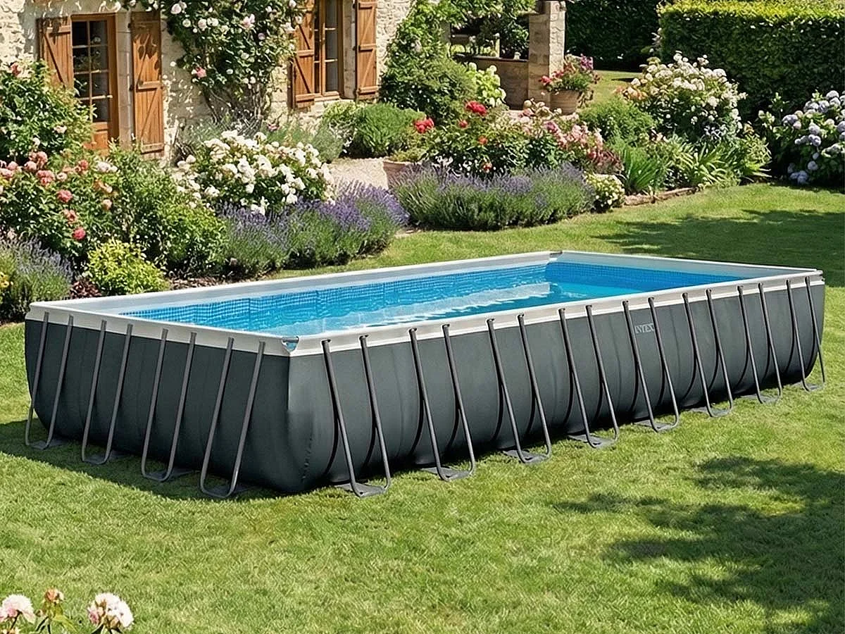 Swimmingpool-Set Ultra XTR Frame Rechteckig 975 x 488 x 132 cm