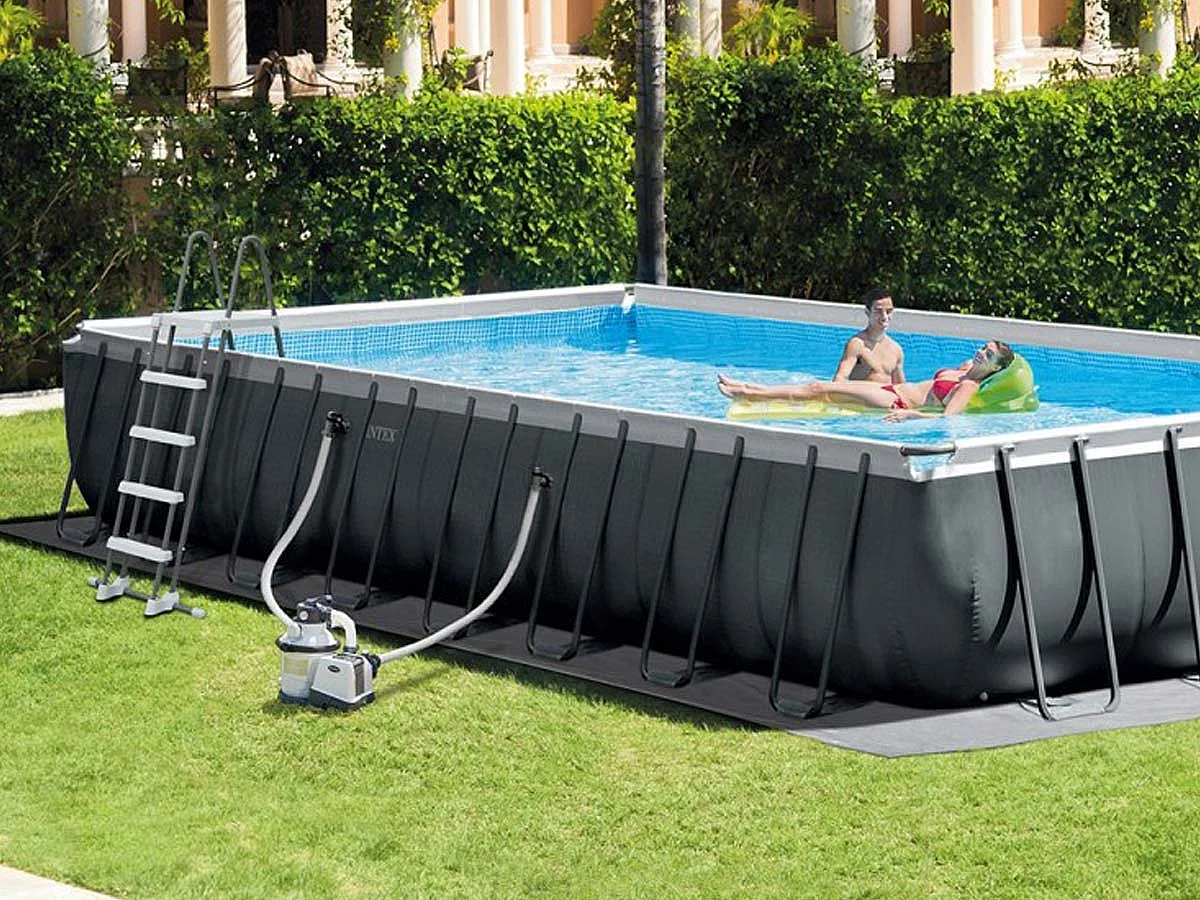 Swimmingpool-Set Ultra XTR Frame Rechteckig 975 x 488 x 132 cm