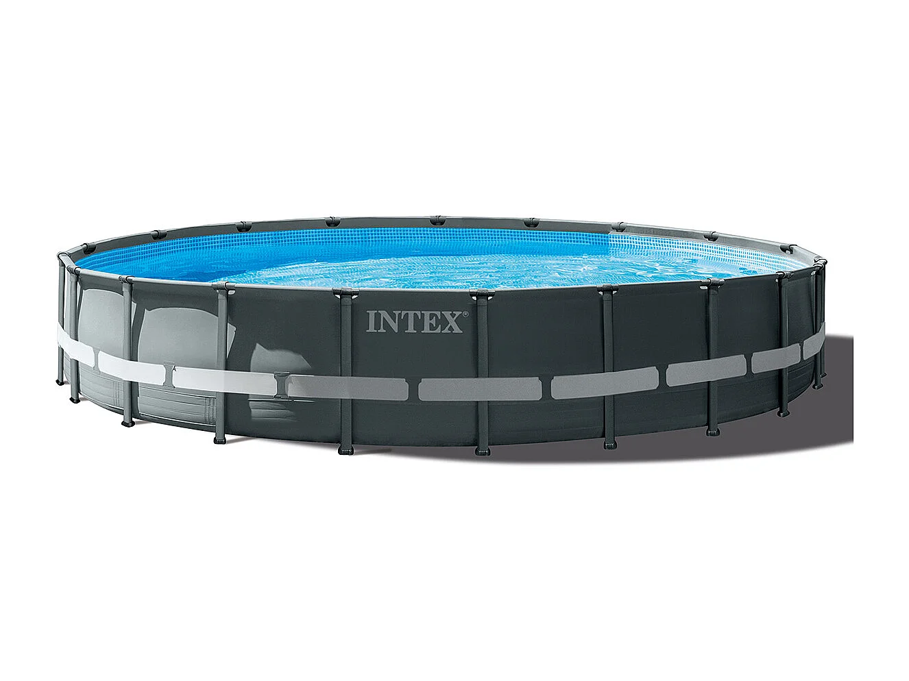 Intex Ultra XTR Frame Ronde Tubulaire Zwembad 6,10 x 1,22 m Kit Compleet met Zandfilter en Accessoires