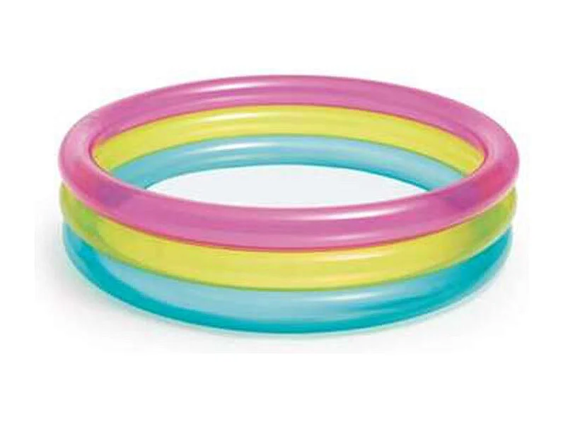 Piscine Gonflable Enfant "Rainbow" 86cm Multicolore