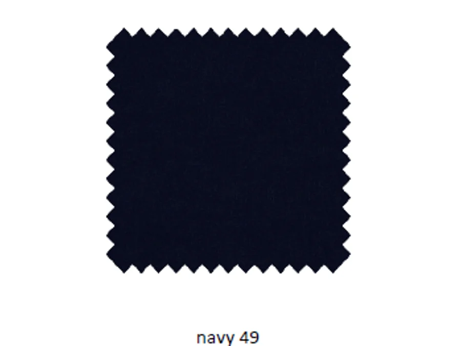 Nube 2-zitsbank + twee sierkussens, marineblauw
