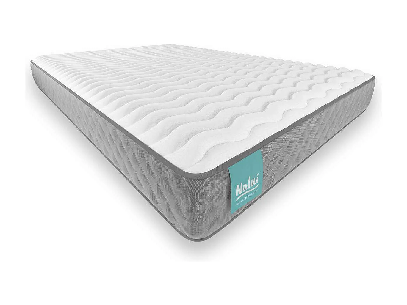 Colchón Viscoelástico 90x190 altura:21cm Gredos Blanco - Nalui