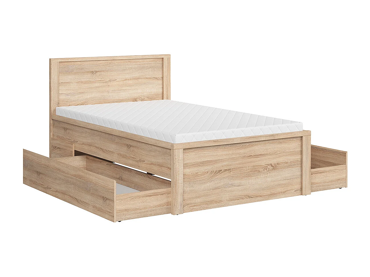 Säng 120x200 botten och lådor ingår Soren Trä