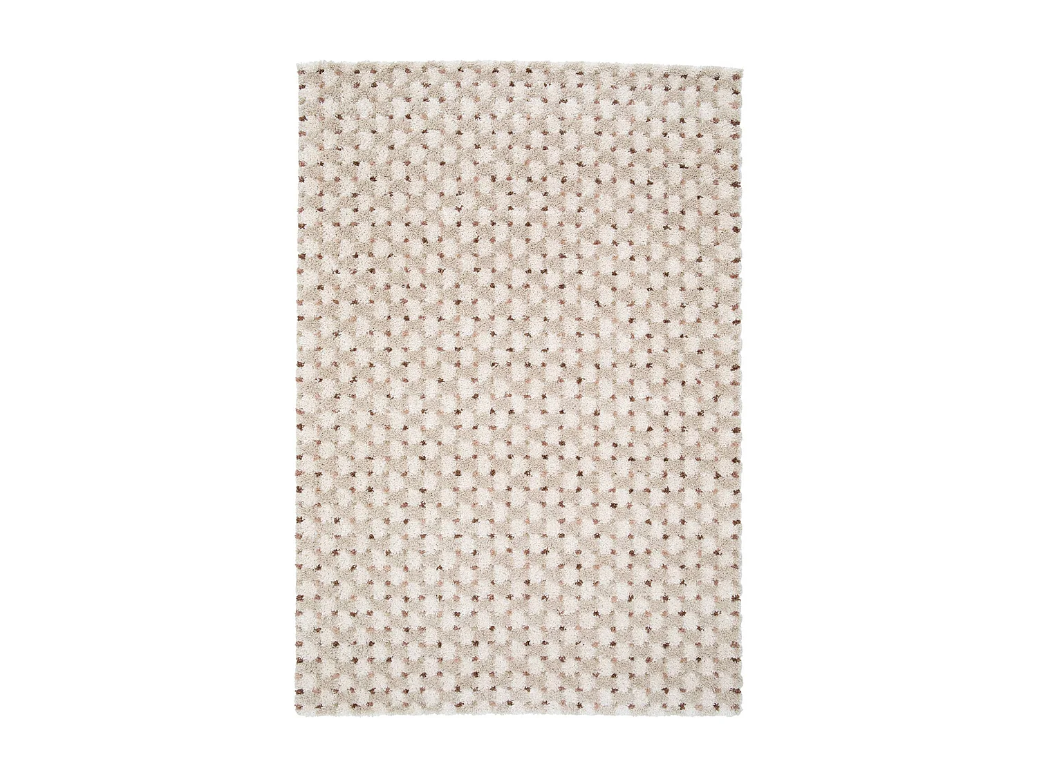 Tapis intérieur petits motifs multicolore 160x230cm - Myra
