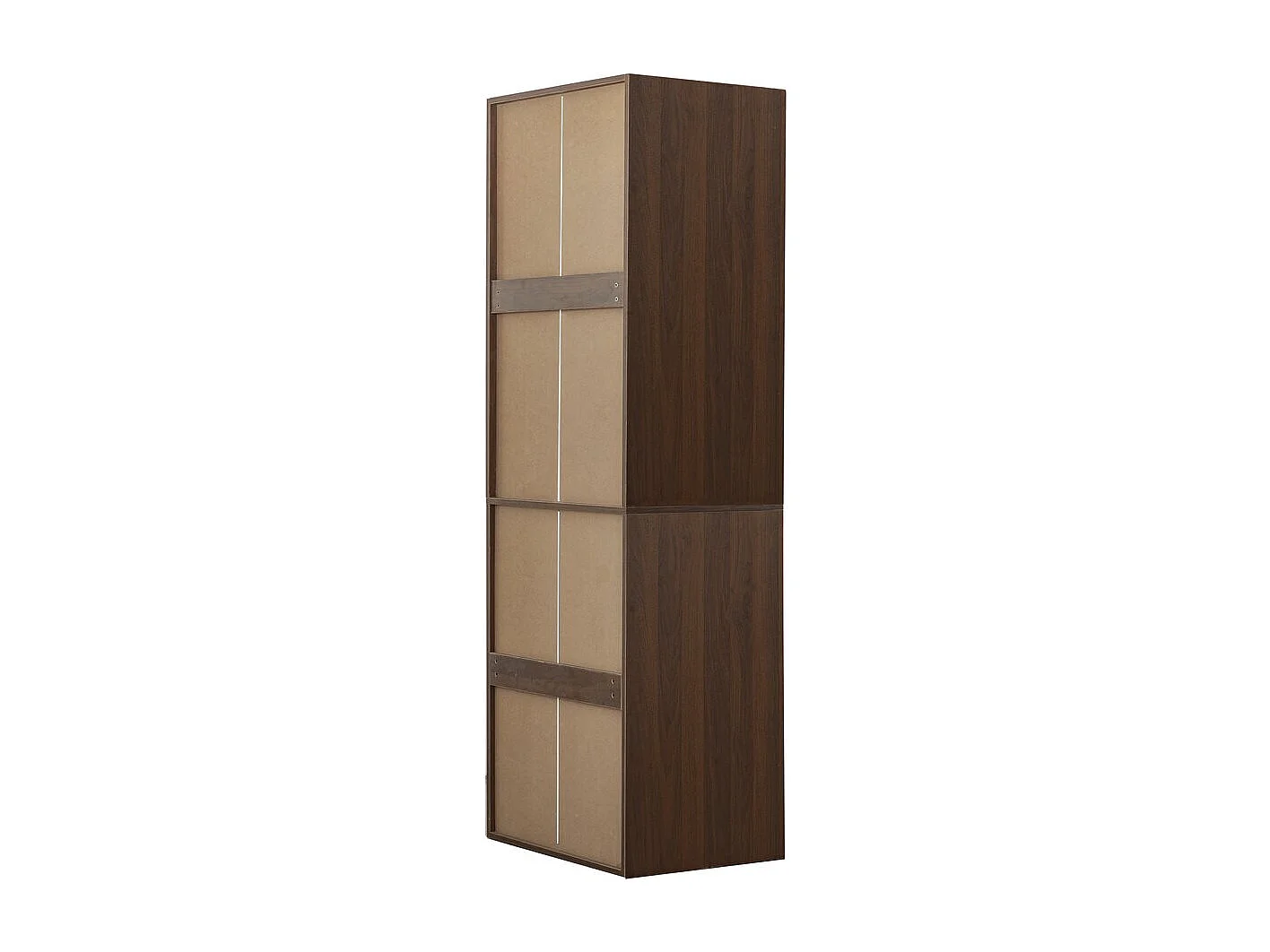 Armoire avec penderie "Opéra" - 60 x 45 x 180 cm - Marron