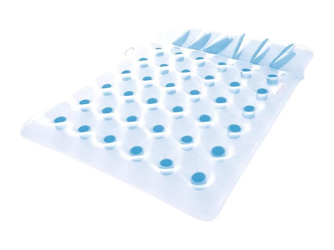 Bestway Matelas de piscine gonflable double 193 x 142 cm - Coil Beam