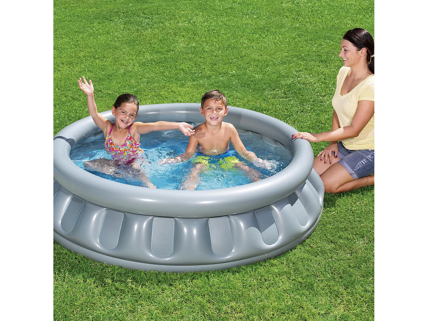 Piscine Gonflable pour Enfants Bestway Navette Spatiale Ø157x43 cm