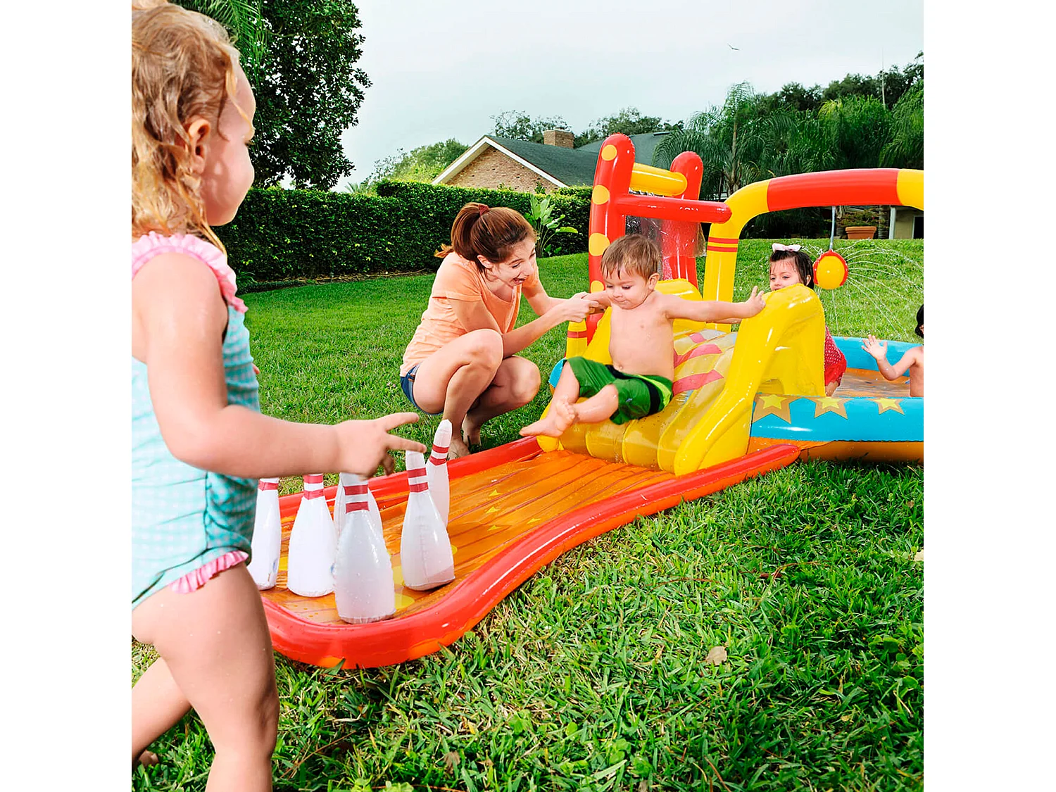 Piscine Gonflable pour Enfants Bestway Lil' Champ 435x213x117 cm