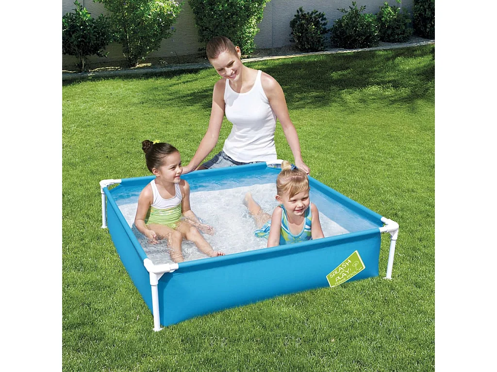 Piscina Fuori Terra My First Frame Pool Bestway 122x122x30,5 cm