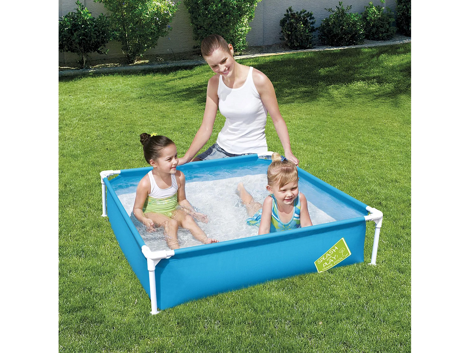 Piscina Fuori Terra My First Frame Pool Bestway 122x122x30,5 cm