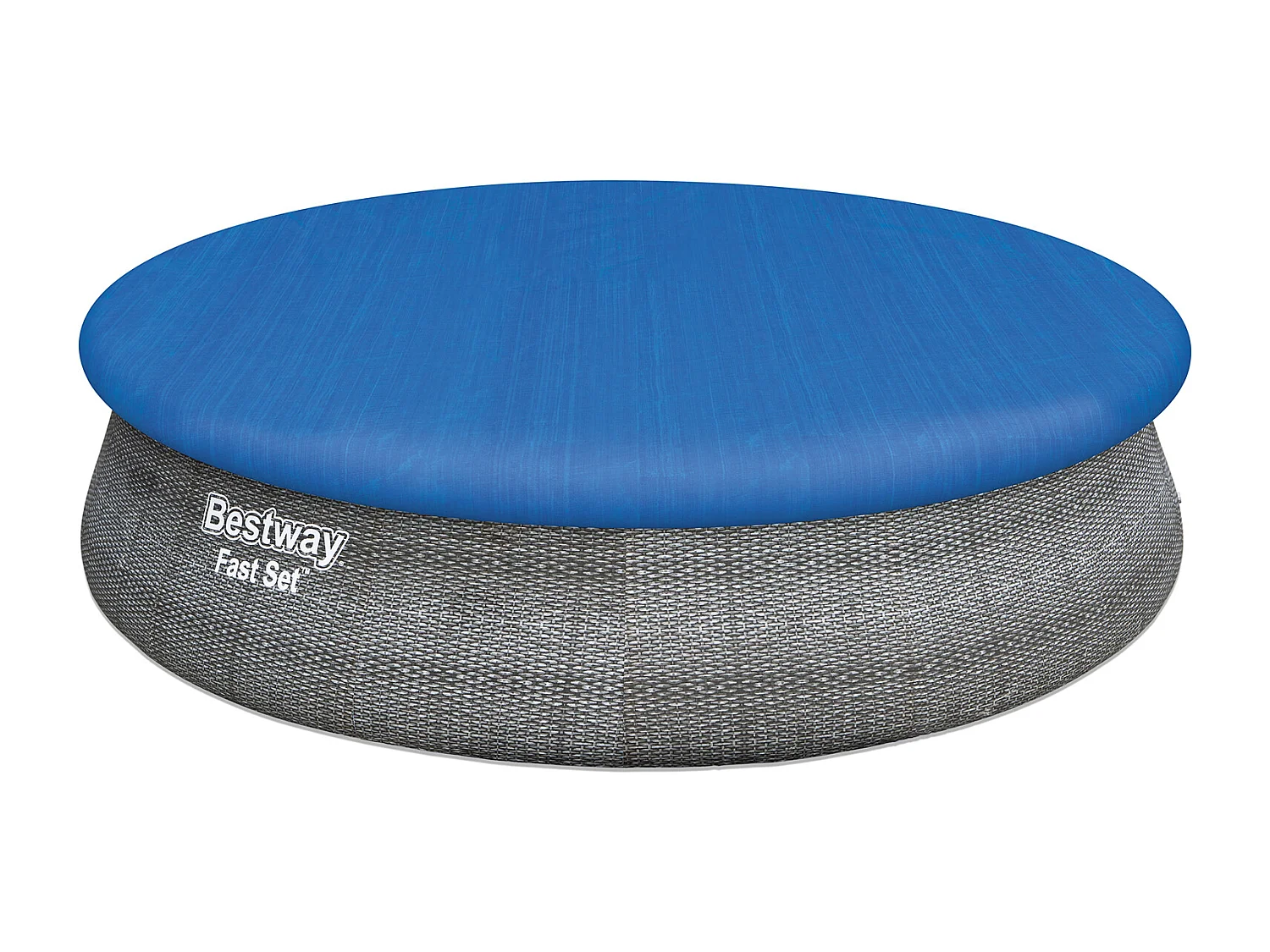 Piscine Démontable Bestway Fast Set Rotin 457x107 cm Filtre à Cartouche de 2.006 litres/heure