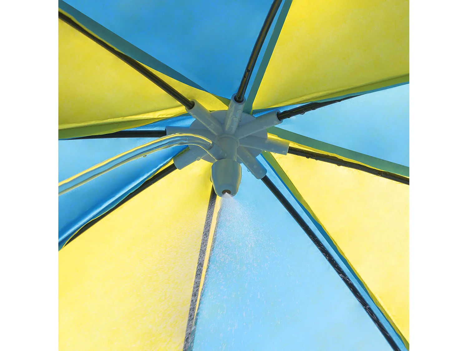 Piscine Hors-Sol Tubulaire pour Enfants Bestway Splash-In-Shade 244x51 cm avec Abri/Auvent