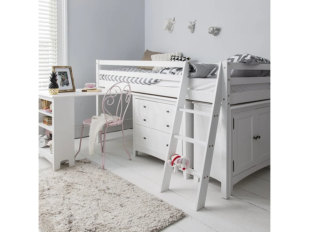Noa & Nani Montessori Chest of Drawers Bedroom 3 Drawer ideal For Kids Fits Midsleeper Cabin Beds