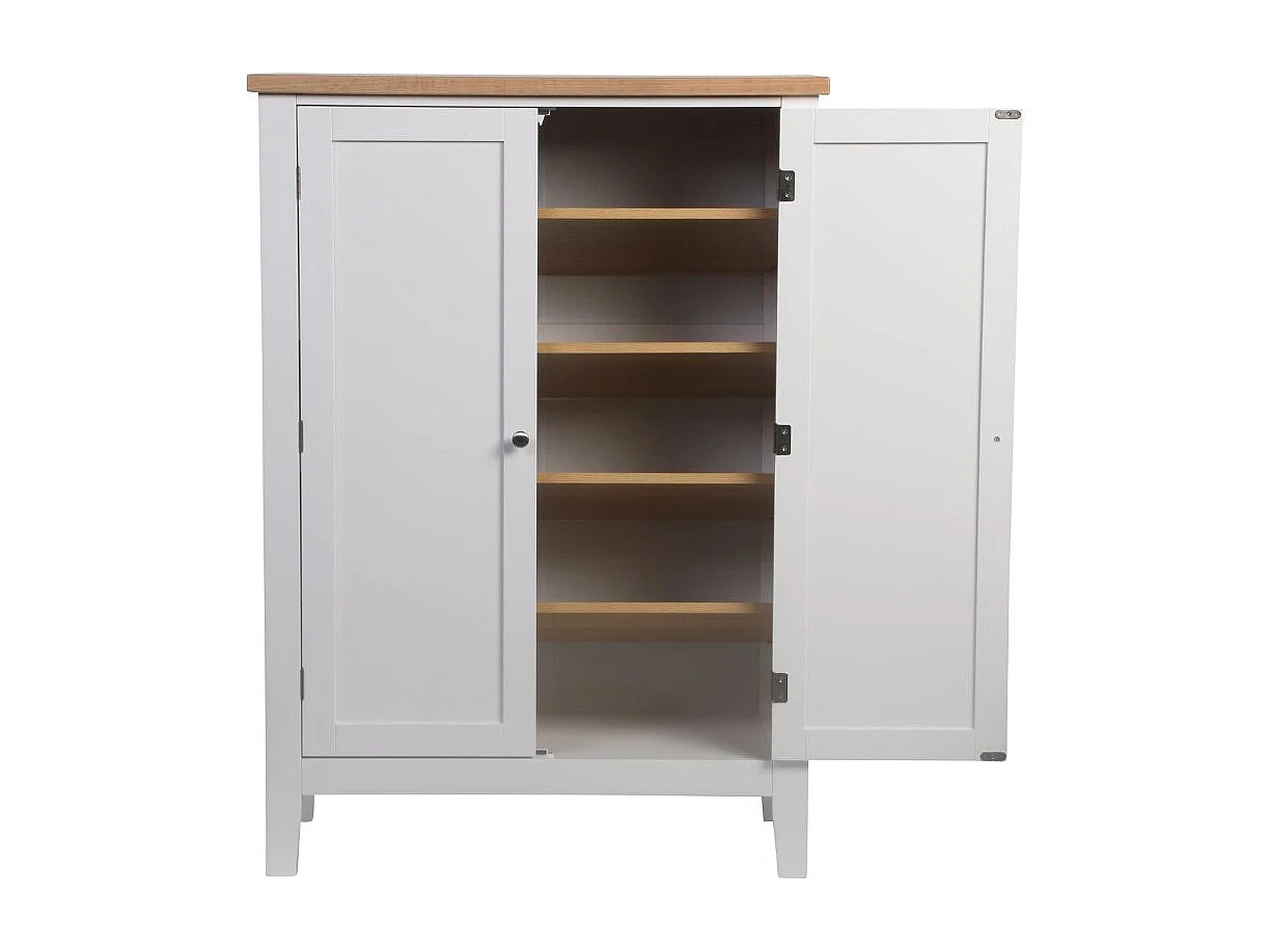 Noa & Nani Leines Shoe Storage Cabinet in White