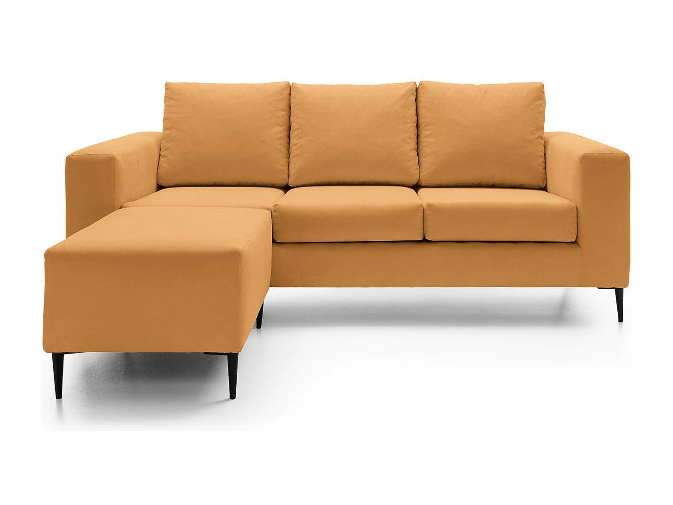 Capri Reversible Corner Sofa in Saffron