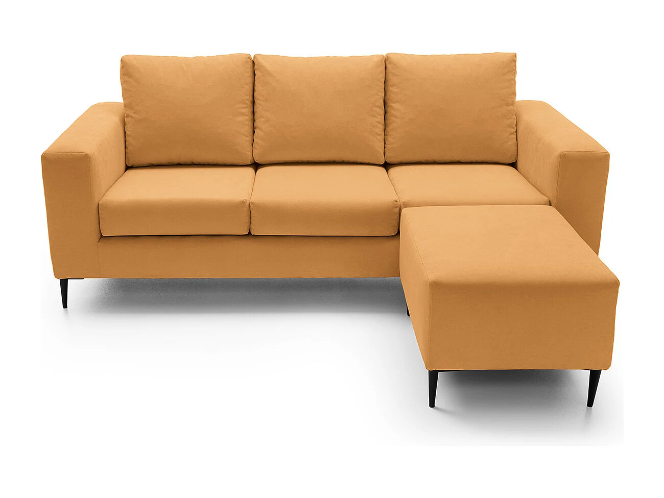Capri Reversible Corner Sofa in Saffron