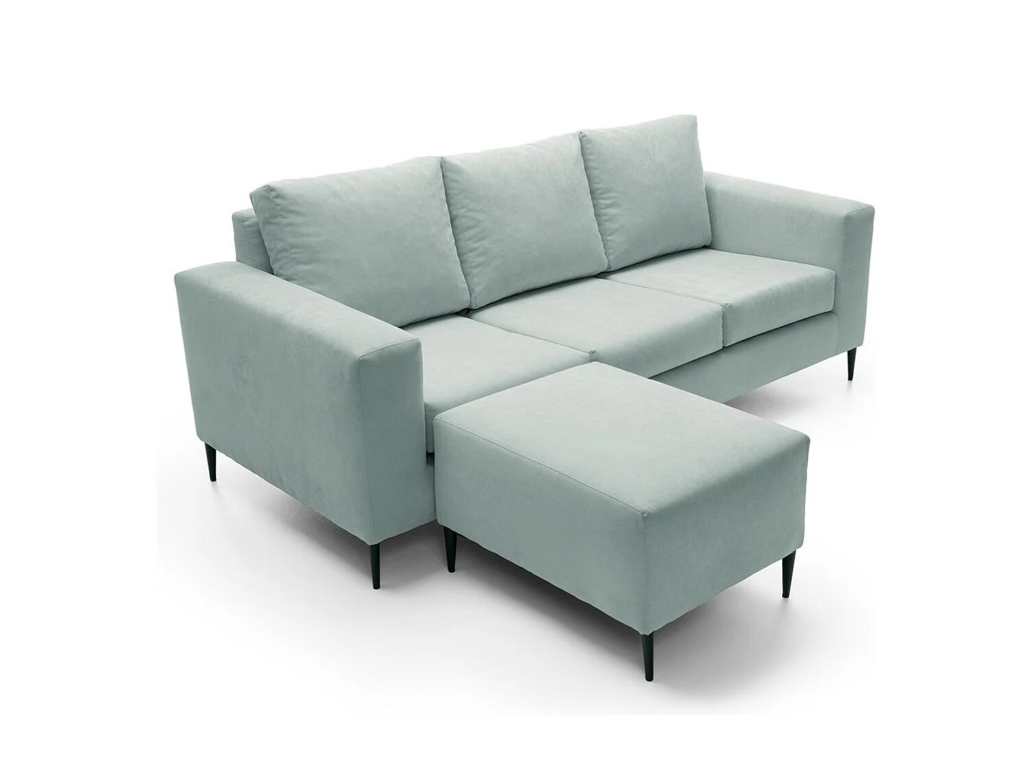 Capri Reversible Corner Sofa in Pistachio