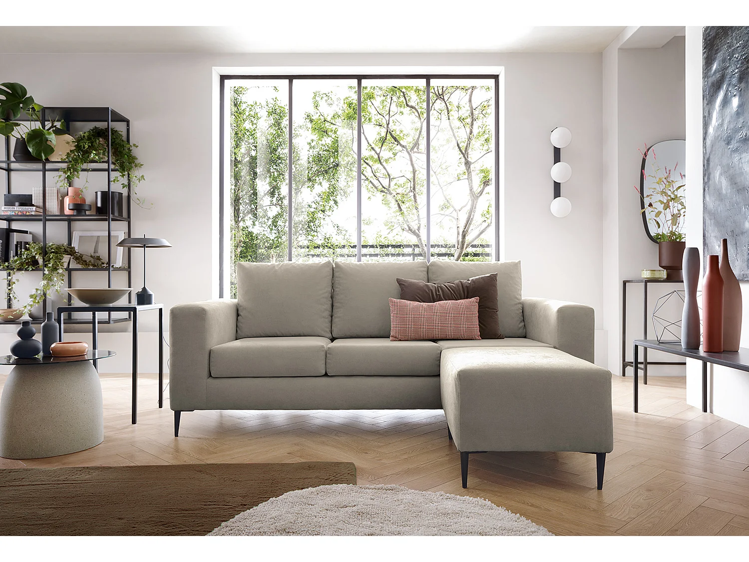 Capri Reversible Corner Sofa in Sand