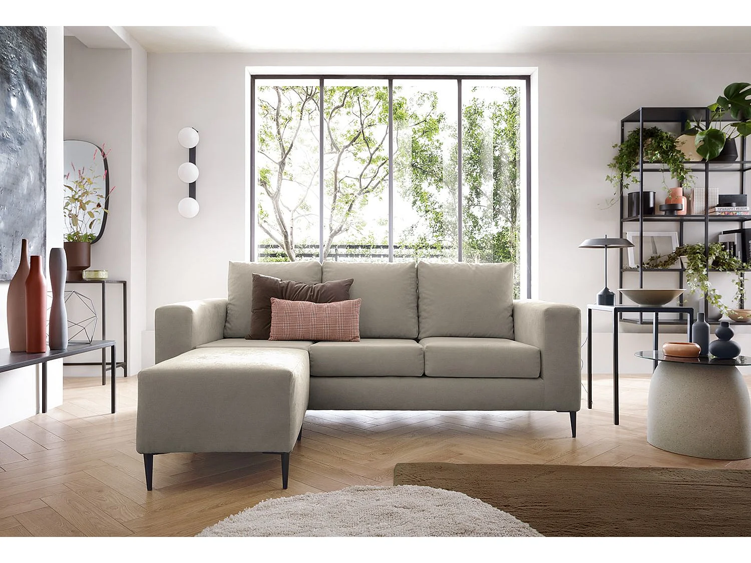 Capri Reversible Corner Sofa in Sand