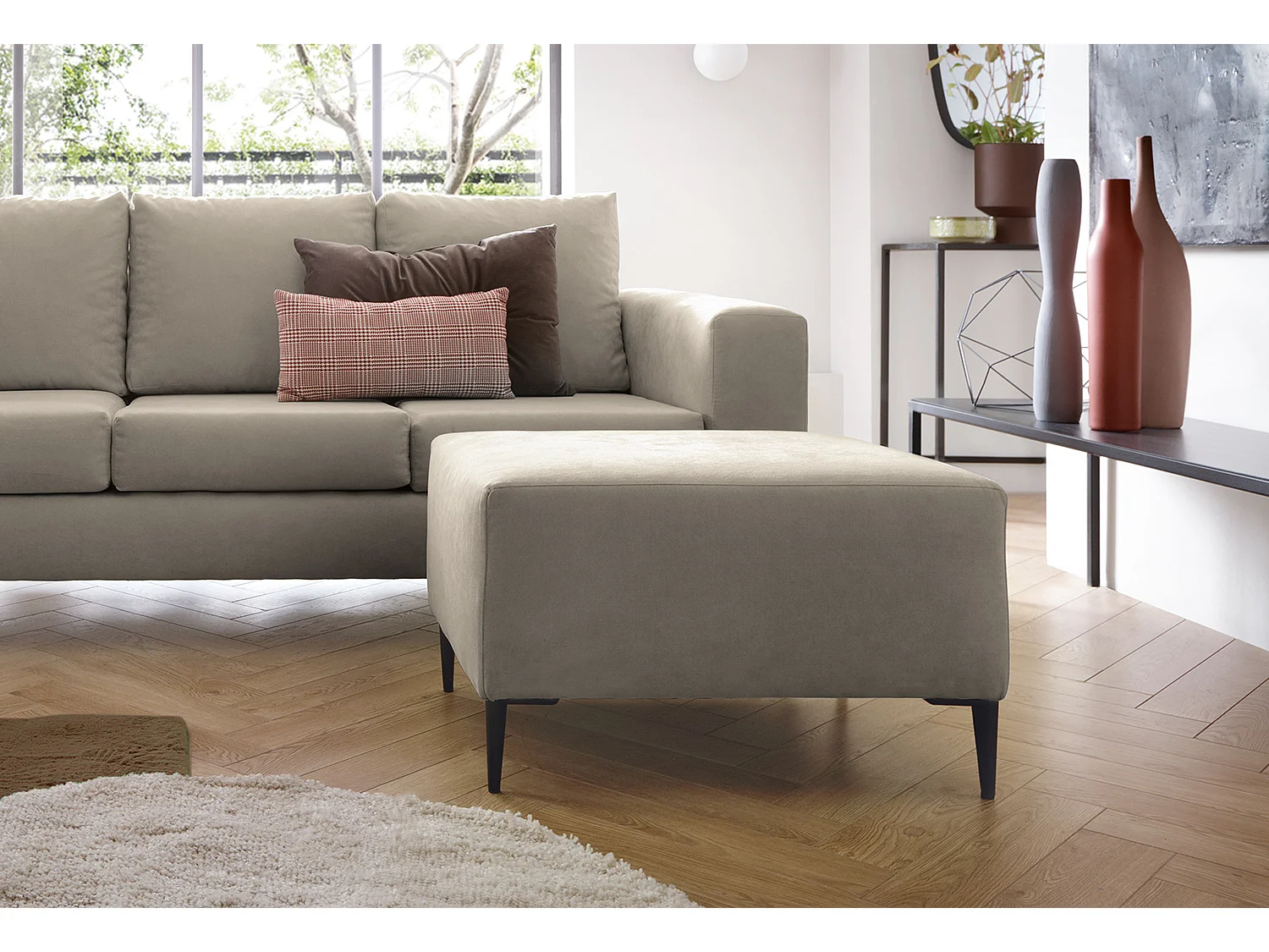 Capri Reversible Corner Sofa in Sand