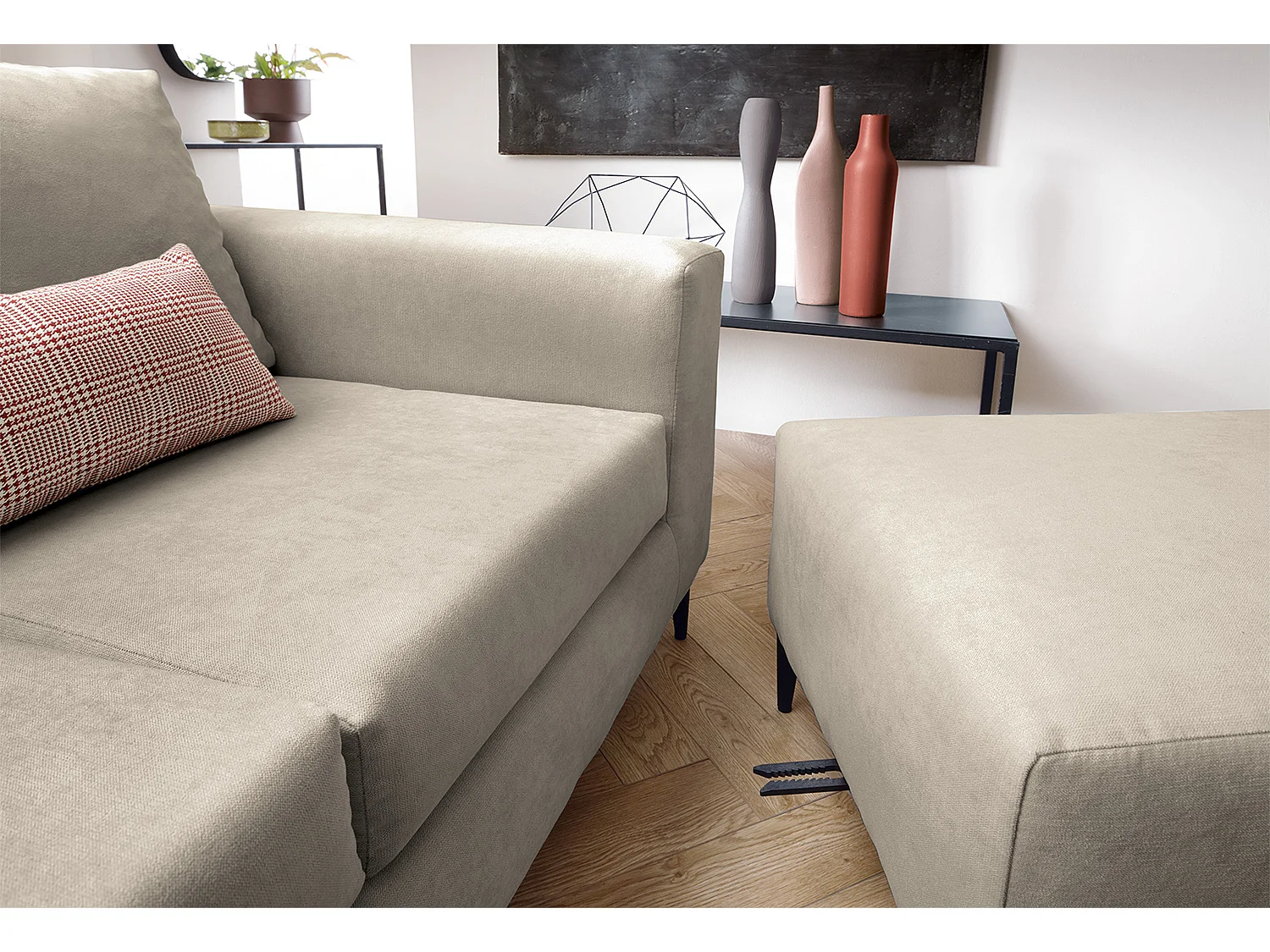 Capri Reversible Corner Sofa in Sand
