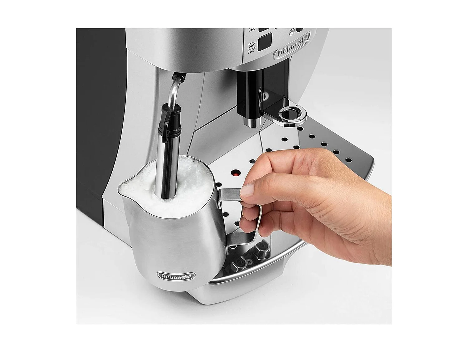 Macchina da Caffè DeLonghi Magnifica S ECAM 22.110.SB Argento con Cappuccinatore