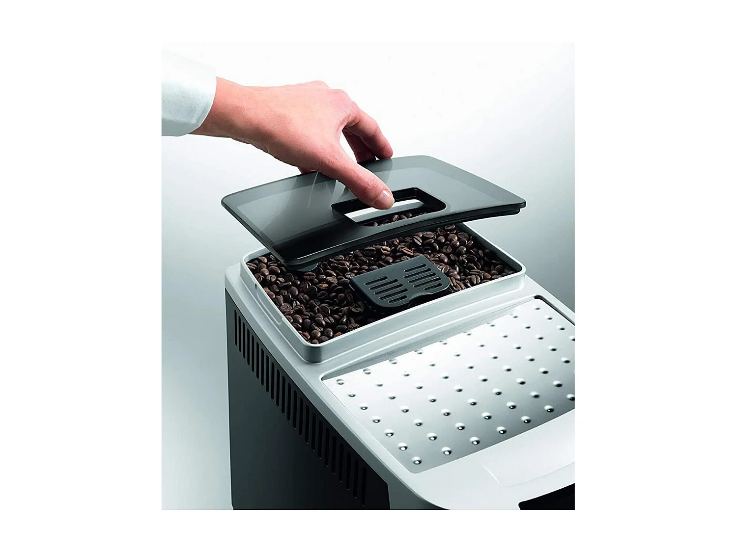 Macchina da Caffè DeLonghi Magnifica S ECAM 22.110.SB Argento con Cappuccinatore